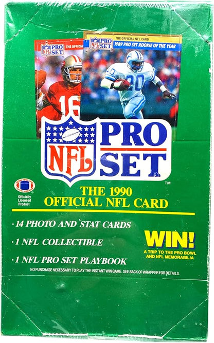 NFL 1990 Pro Set Football Cards