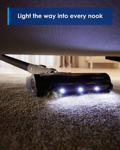 Tineco A30S Cordless Vacuum Cleaner, 160W Suction, 60Min Runtime, 1L Larger Dustbin, ZeroTangle Brush, PureCyclone Tech, Stick Vacuum Cleaner for Pet Hair, Carpet & Hard Floor