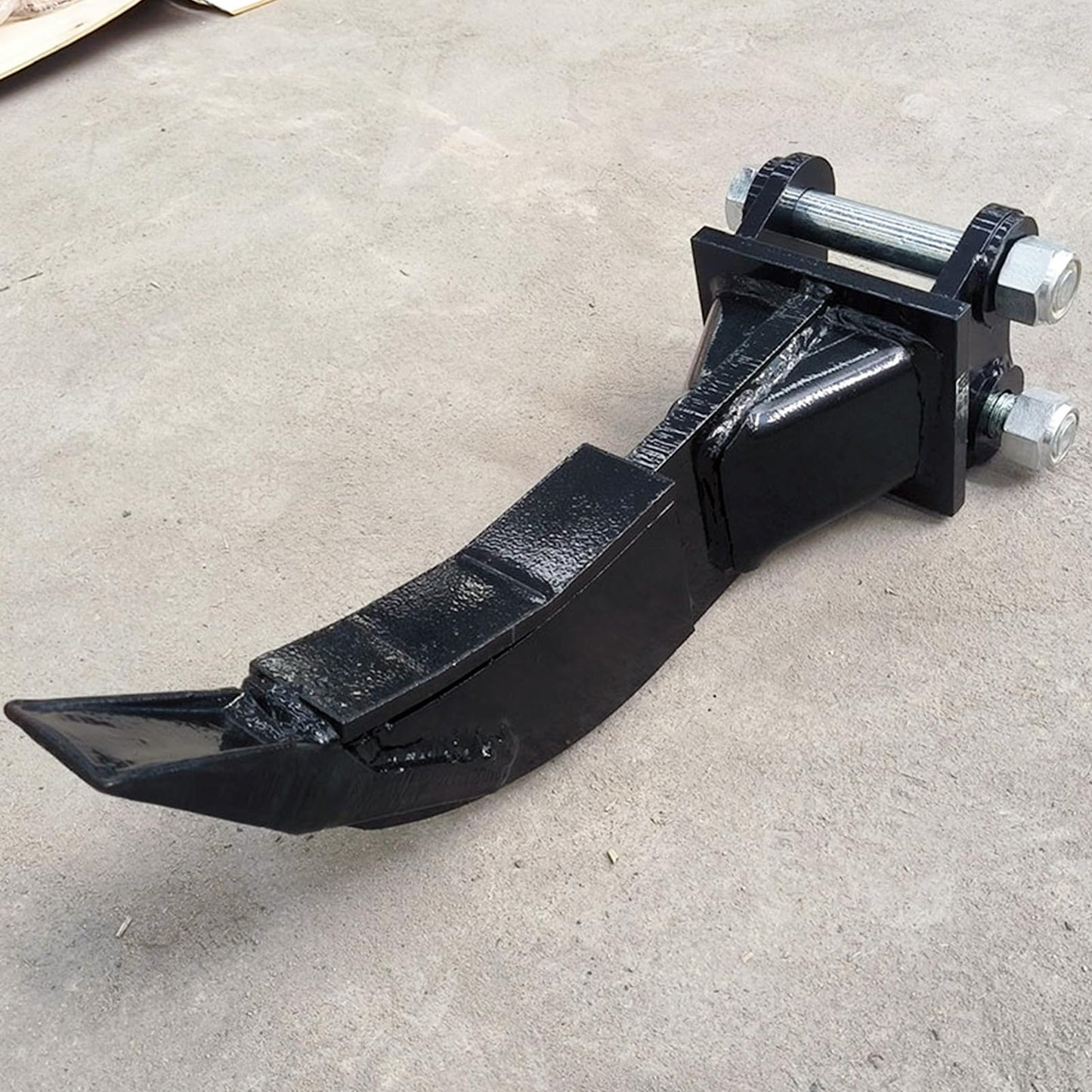 DANWIWEE Mini Excavator Accessories Ripper, Single Hook Backhoe, Span: 3.54in,Hole Diameter: 0.98in,Center Wheelbase: 3.46in, Suitable for Mini Excavators for 1 to 1.5 Tons