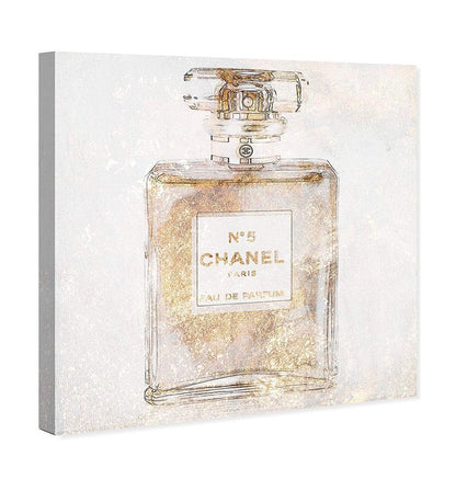 The Oliver Gal Artist Co. Parfum Glimmer | Modern Premium Canvas Art prints, 12 in x 12 in, Pastel Pink