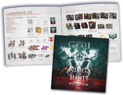 Tainted Grail: Kings of Ruin Board Game CORE Box - Explore Dark Lands and Unravel Immersive Stories! Ages 14+ 1-4 Players 2-3 Hour Playtime Made by Awaken Realms