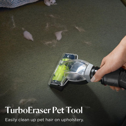 Bissell CleanView Swivel Vacuum with Triple Action Brush Roll, Swivel Steering, Extension Wand, Easy-Empty Dirt Tank, Multi-Cyclonic Suction System
