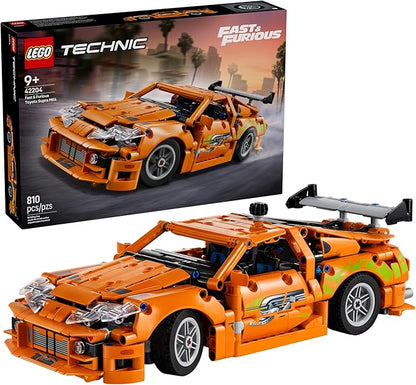 LEGO Technic Fast and Furious Toyota Supra MK4 Building Kit- Toy Car for Kids Boys and Girls Ages 9+ - Creative Gift for Fast and Furious Car Fans - Realistic Engineering Details - 42204