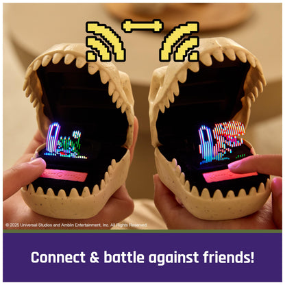 BITZEE, Jurassic World Interactive Dinosaur Toy with 25 Dinosaurs Inside, Reacts to Touch, Pods Connect & Interact, Digital Pet Kids Toys for Ages 5 and up