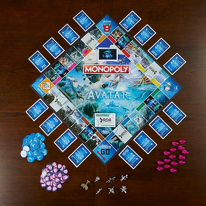 Monopoly: Avatar Edition Board Game for Ages 8 and Up Family Games for 2 to 6 Players Kids Games