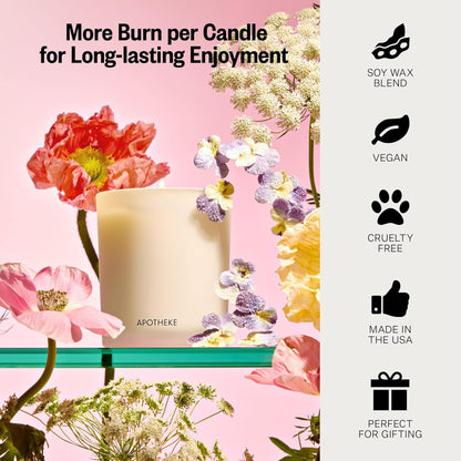 Apotheke Signature Scented Candles for Home, Elderflower Sugar