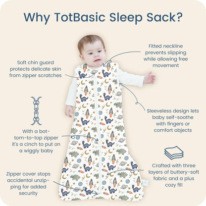 Sleep Sacks by [Brand Name] - 0.5 TOG Light Summer Wearable Blankets for Toddlers | Extra Long 2 Pack (2T-4T)