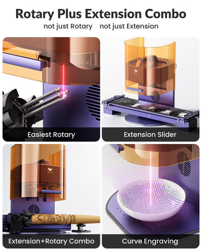 WECREAT Lumos Portable Laser Engraver, 3W IR & 10W Diode, Built-in 50MP Camera, Color Marking on Metal, 4000mm/s Fast, Auto/Manual Focus, Dual Laser Engraver Machine for Jewelry DIY Design Craft Fair