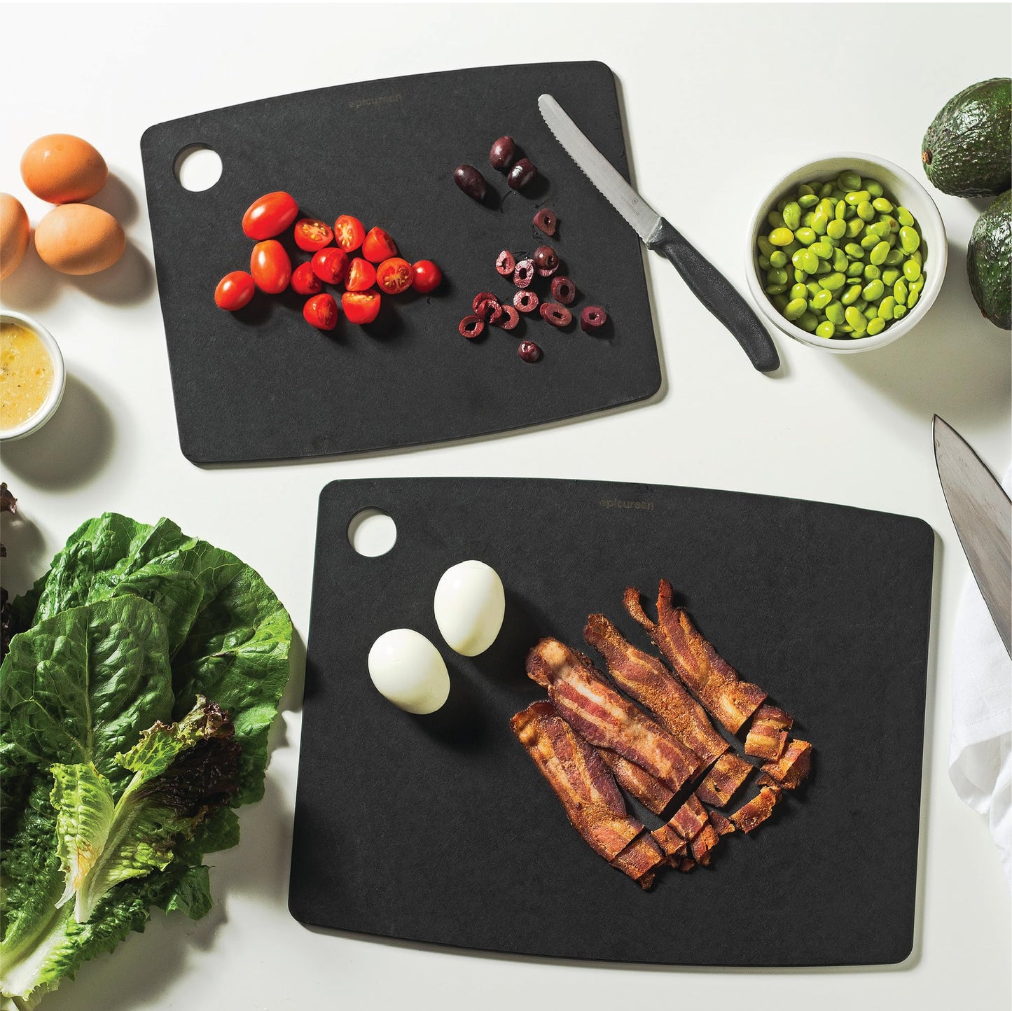 Epicurean Kitchen Series Cutting Board, 14.5-Inch x 11.25-Inch, Slate