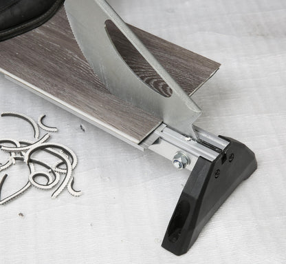 FullyAssembled Laminate/Vinyl Floor Cutter, Angle&Length Cutting,Laminate Flooring Cutter,Cuts 2-5mm Thickness Rubber Floor,Laminate Floor,VCT,PVC,Steel/Alu,Floor Cutter for Small Project & Thin Floor