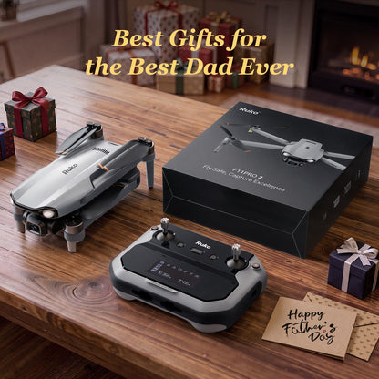 Ruko F11PRO 2 Drone with 6K Camera for Adults, 3-Axis Gimbal Stabilizer, 2 Batteries for 70-Min Flight Time, Long-Range Transmission, Auto Return & Beginner-Friendly, Ideal Tech Gift