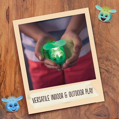 Toysmith Chasing Fireflies Kids Game - The Game of Shine &amp Seek - Interactive Games for Kids - Indoor &amp Outdoor Game - for Ages 3+ BlueGreen