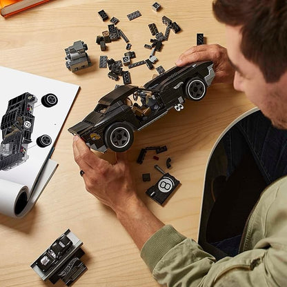 Mega Hot Wheels Rodger Dodger Racecar Building Set with 700 Pieces Toy Gift Set for Adult Builders