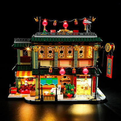 BRIKSMAX Led Lighting Kit for Lego-80113 Family Reunion Celebration - Compatible with Lego Spring Festival Building Set- Not Include Lego Set