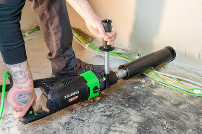 CS Unitec ESD 162 Soft Impact Dry Core Drill | Drilling up to 6-3/8” Dia in Reinforced Concrete, 8” dia. in Brick/Block | MADE IN GERMANY