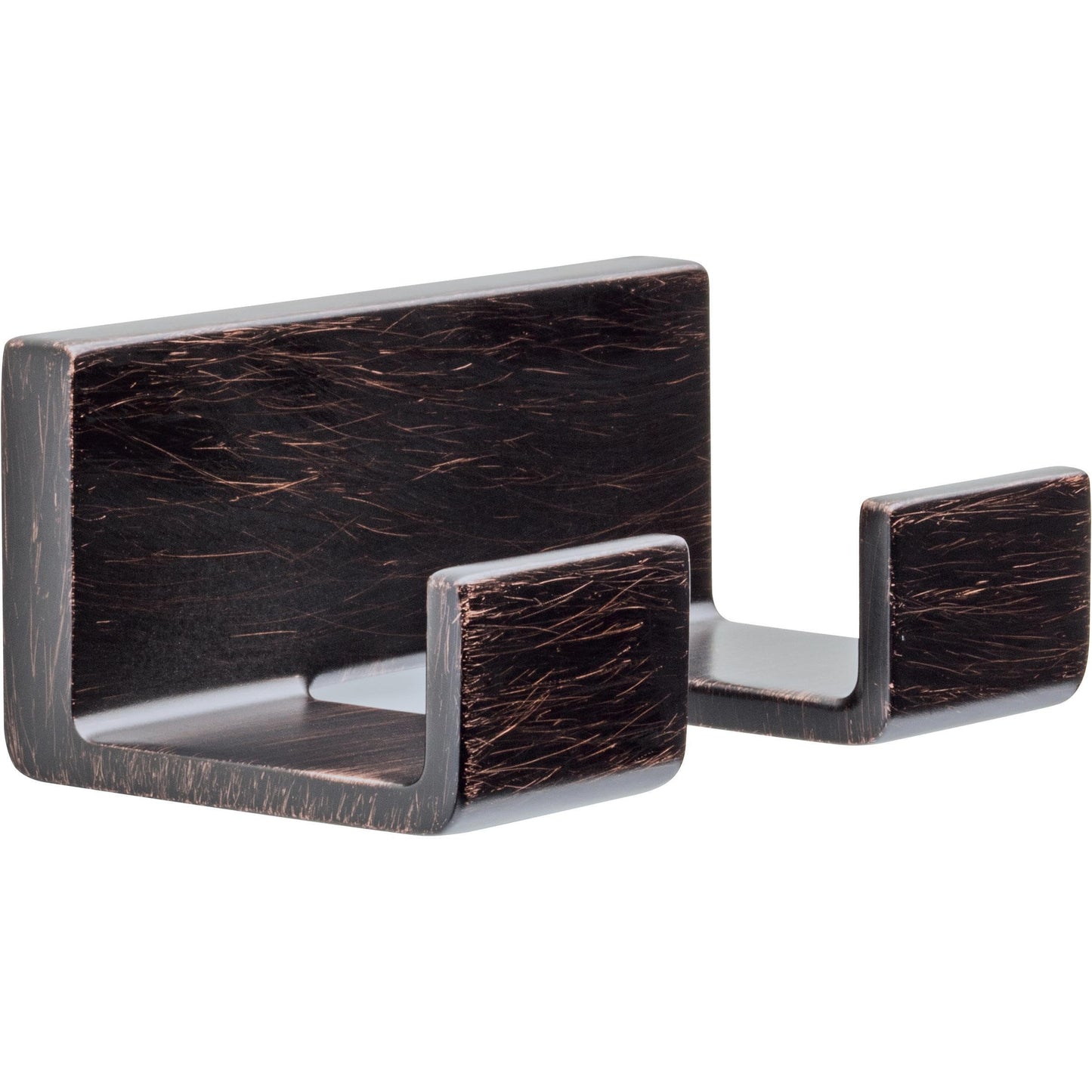 Delta Double Towel Hook for Bathroom or Kitchen| Venetian Bronze | Vero Accessories