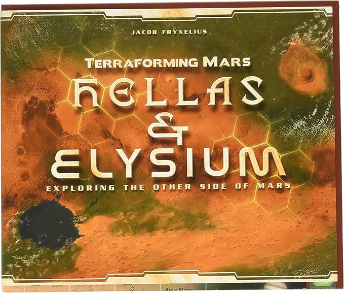 Terraforming Mars: Hellas Elysium - The Other Side of Mars Expansion by Stronghold Games Strategy Board Game