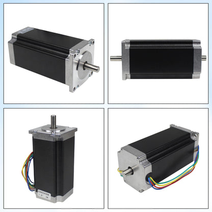 RATTMMOTOR 4 Axis Nema 23 Stepper Motor Kit,3A 425oz.in 112mm Motor Driver,Mach3 Motion Control Card 4 axis USB CNC Controller Kit,36V DC Power Supply for CNC Router Engraving Machine