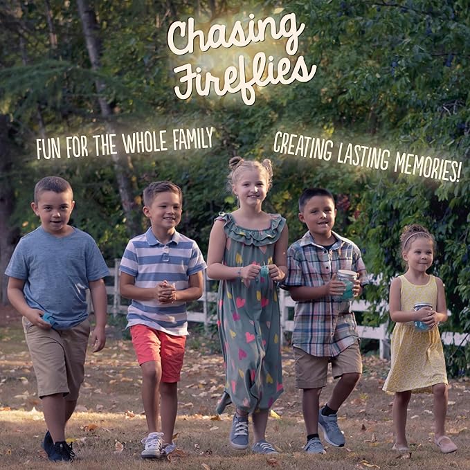 Toysmith Chasing Fireflies Kids Game - The Game of Shine &amp Seek - Interactive Games for Kids - Indoor &amp Outdoor Game - for Ages 3+ BlueGreen