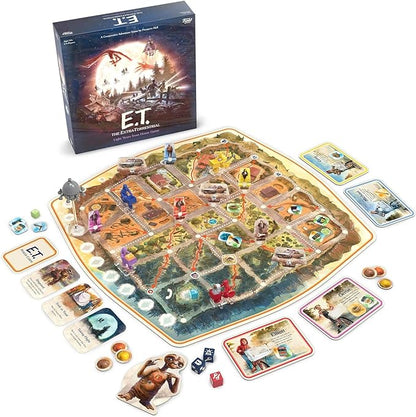 Funko ET The Extra-Terrestrial: Cooperative Family Board Game Ages 10 and Up 2-4 Players