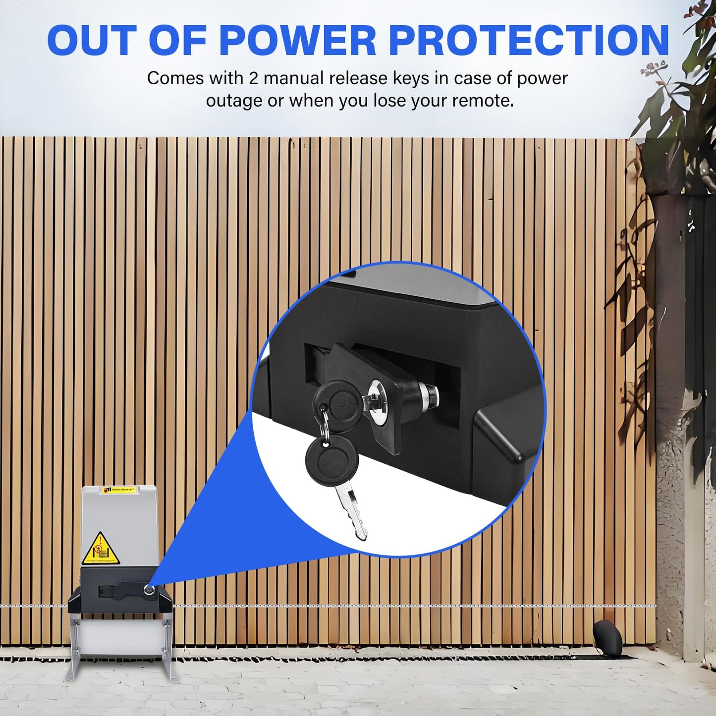 4400lb Automatic Sliding Gate Opener APP Control with 4 Remotes,750W Electric Sliding Gate Opener Automatic Motor Remote Kit with Wireless Keyboard for Sliding Gate Opener Up to 40ft