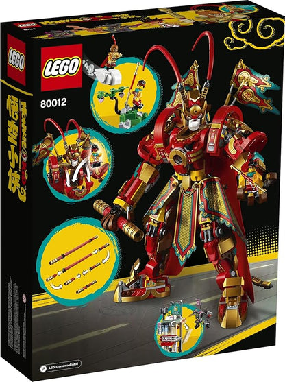 LEGO Monkie Kid: Monkey King Warrior Mech 80012 Toy Building Kit (1629 Pieces)