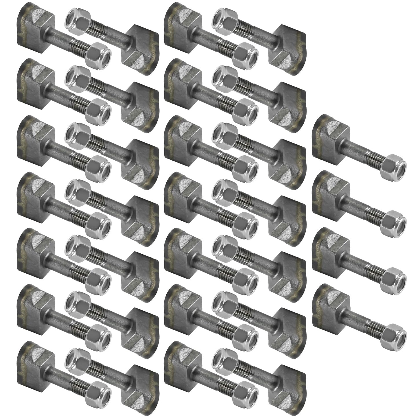 32 pack Stump Grinder Teeth Compatible with Vermeer yellow jacket Stump Grinder Teeth