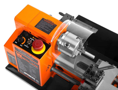 WEN 7-by 12-Inch Benchtop Metal Lathe, Variable Speed, Two Direction (ML712)