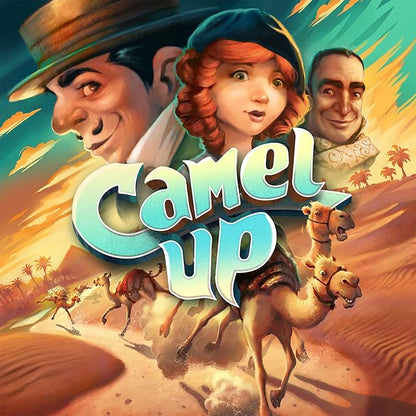 Camel Up (Second Edition) - Exciting Camel-Racing Betting Strategy Game! Fun Family Game for Kids &amp Adults Ages 8+ 3-8 Players 30-45 Minute Playtime Made by Eggertspiele