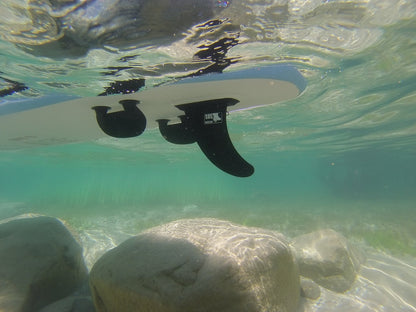 SBS 9" iSUP Fin - Quick Release Slide in Fin for Inflatable Paddleboard (Aqua Marina, Vilano, etc)