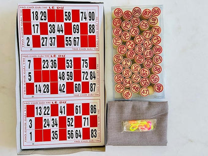 Vietnamese Lotto Game - Bingo Game - Bo TRO Choi Cao Cap Lotto