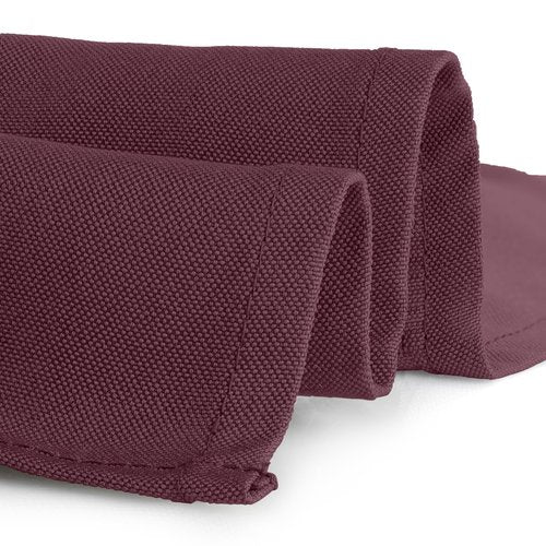 Gee Di Moda Rectangle Tablecloth - 60 x 84 Inch Burgundy Table Cloth for 5 Foot Rectangle Tables - Heavy Duty Washable Fabric - for Holiday Party, Dinner, Weddings, Baby Shower & Events