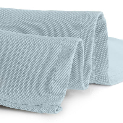 Gee Di Moda Rectangle Tablecloth - 60 x 102 Inch Baby Blue Table Cloth for 6 Foot Rectangle Tables - Heavy Duty Washable Fabric - for Holiday Party, Dinner, Weddings, Baby Shower & Events