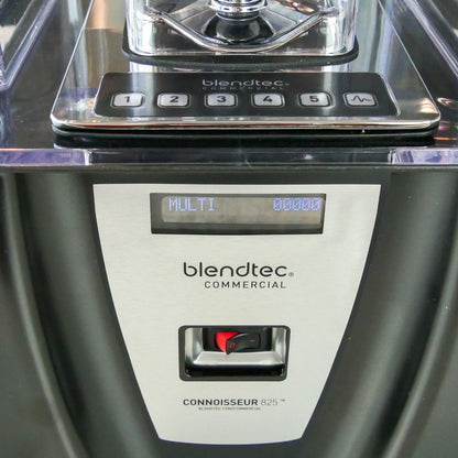 Blendtec Commercial Connoisseur 825 Blender + 2 FourSide Jars