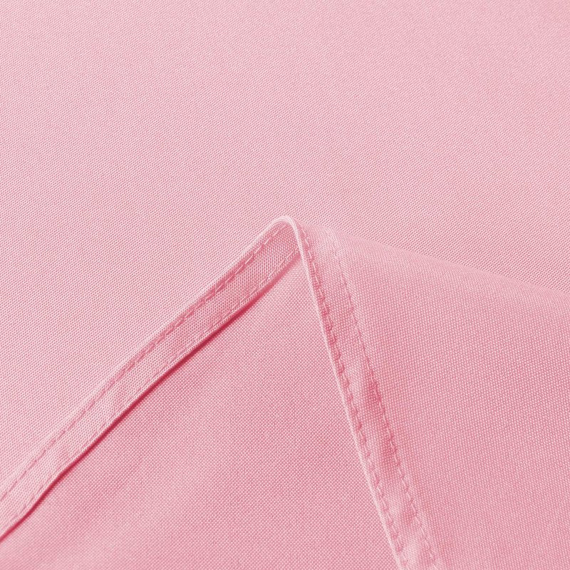 sancua Rectangle Tablecloth - 54 x 120 Inch - Stain and Wrinkle Resistant Washable Polyester Table Cloth, Decorative Fabric Table Cover for Dining Tables, Buffet Parties and Camping, Pink