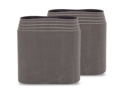 C.S. Unitec | PTX TZ Pyramid Sleeve | D45/400 Grit Closed Grinder Tool Belt | 3-1/2" Diameter x 4" Wide (Pack of 10) (42294)