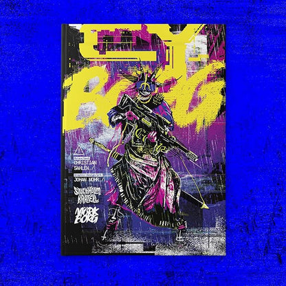 Free League Publishing CY_Borg Core Rulebook - Hardback Book SciFi Role Playing Game Medium Purple