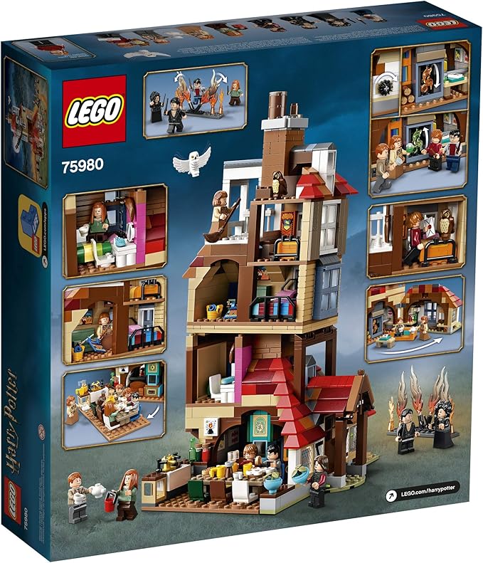 LEGO Harry Potter Attack on The Burrow 75980 Building Kit