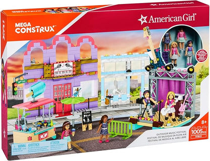 Mega Construx FFB03 American Girl Outdoor Music Festival Building Toys Multicolor