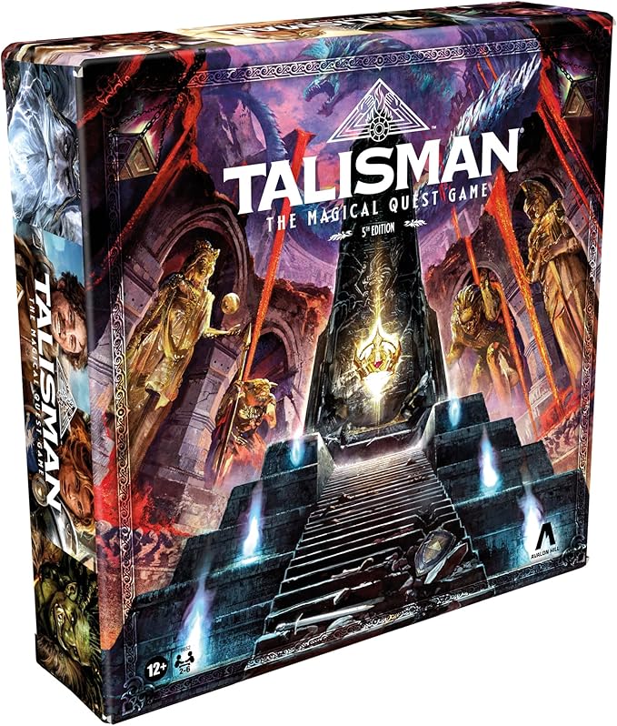 Avalon Hill Talisman: The Magical Quest Board Game 5th Edition | Fantasy Tabletop Adventure Games | Ages 12 and Up | 2 to 6 Players | Roleplaying Strategy Games