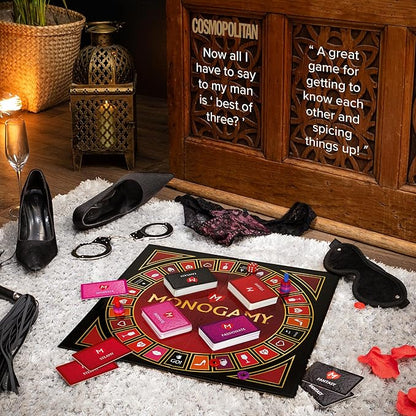 Monogamy Board Game - A Multi-Award Winning Board Game Making Great for Men and Women to Bring You Closer Than Ever
