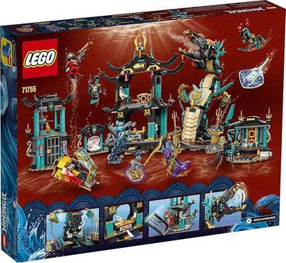 LEGO NINJAGO Temple of The Endless Sea 71755 Building Kit Underwater Playset Featuring NINJAGO Kai and Snake Toy New 2021 (1060 Pieces)