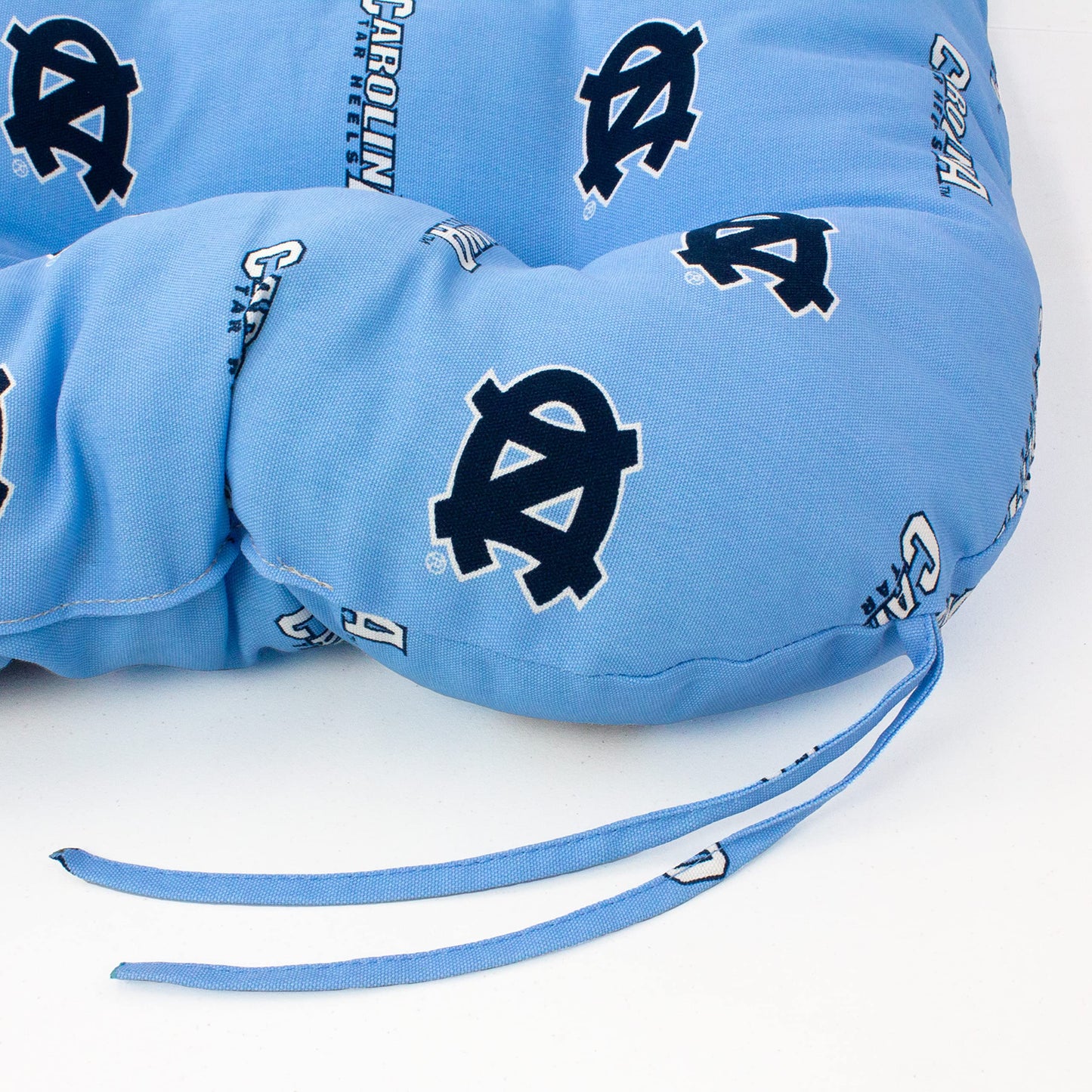 College Covers Comfy Loveseat Settee Cushion, 46 in x 20 in x 3 in, North Carolina Tar Heels