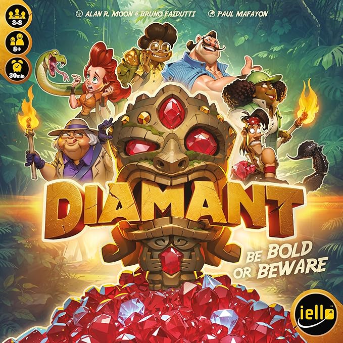 IELLO Diamond (New Edition) (3-8 Players Age 8+)