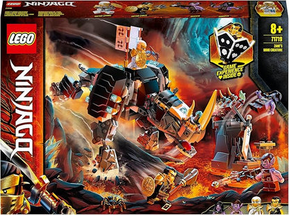 Lego 71719 NINJAGO Zane's Mino Creature 2in1 Building Set &amp Board Game