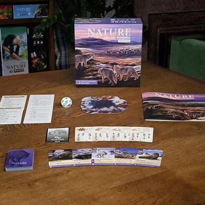 Northstar Game Studio Nature Board Game Expansion Module 4: Arctic Tundra | Adapt Species in a Changing Environment | Strategy Game for Adults Teens Families and Solo | 1-4 Players Age 10+