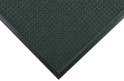 NoTrax 3'x5' Guzzler Commerical-Grade Entrance Mat, Dirt and Moisture Control, Rubber-Backed, Indoor/Outdoor, Green, 166