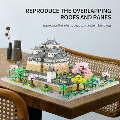 Japan Himeji Castle Miniature Building Blocks Model 10080 Pieces Architectural Landmark Collection Building Sets Gift Model Kit for Adults