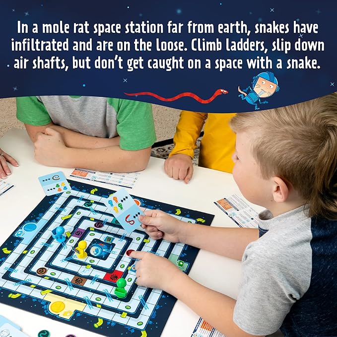 Peaceable Kingdom Space Escape – Cooperative Strategy Space Adventure Game by The Inventor of Pandemic – Use Teamwork to Win! – Great for Families with Kids Ages 7 &amp up
