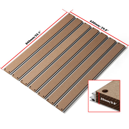 Genmitsu CNC Router Machine PROVerXL 4030 XY-Axis Extension Kit and Aluminum & MDF Hybrid Spoilboard Upgraded Accessories, Expand from 4030 to 6060 (24”x 24”)